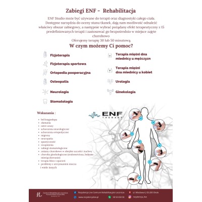 Zabieg ENF - Rehabilitacja - 50 min.