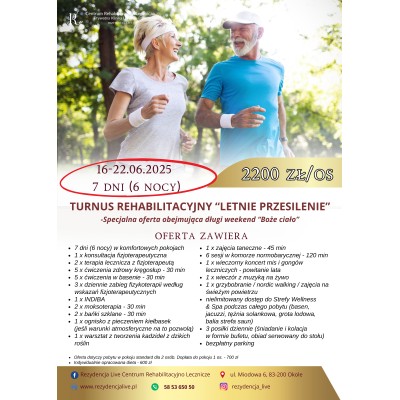 Turnus Letnie Przesilenie - Boże Ciało 16-22.06.2025