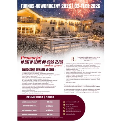 Turnus noworoczny 2026, Termin 02-11.01.2026