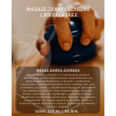 Masaż Bańką Chińską – Pogromca Cellulitu i Detoks Tkanek
