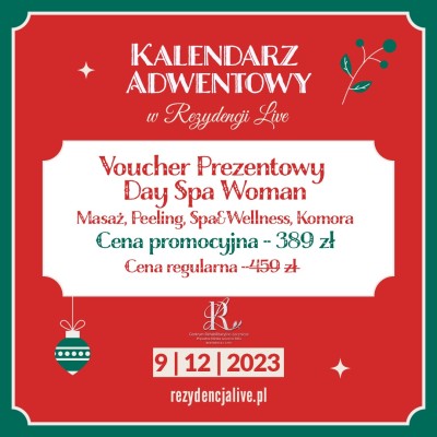 9.12 Voucher Prezentowy Day Spa Woman