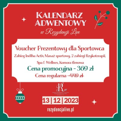 13.12 Voucher Prezentowy dla Sportowca